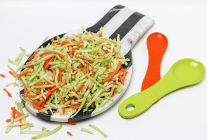 Easy Healthy Broccoli Slaw Salad with Shredded Chicken
