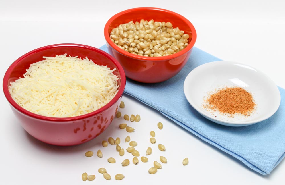 Popcorn with Asiago Cheese or Season Salt